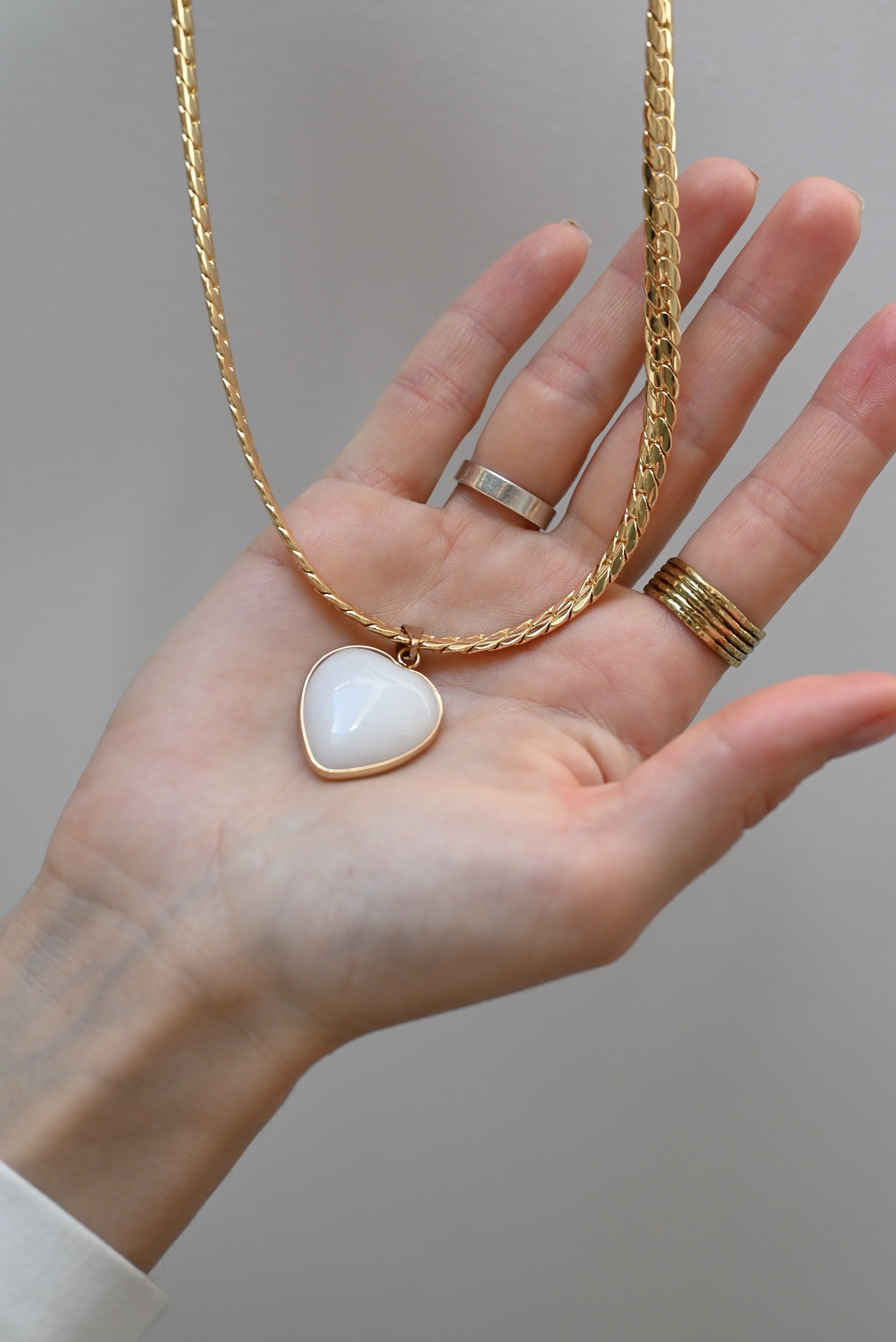 Heart Necklace in Close Up